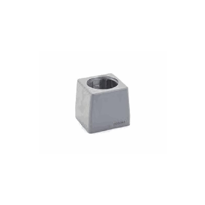 Capot, Aluminium moulé sous pression, Alliage de zinc moulé, IP65, Sortie verticale, M32